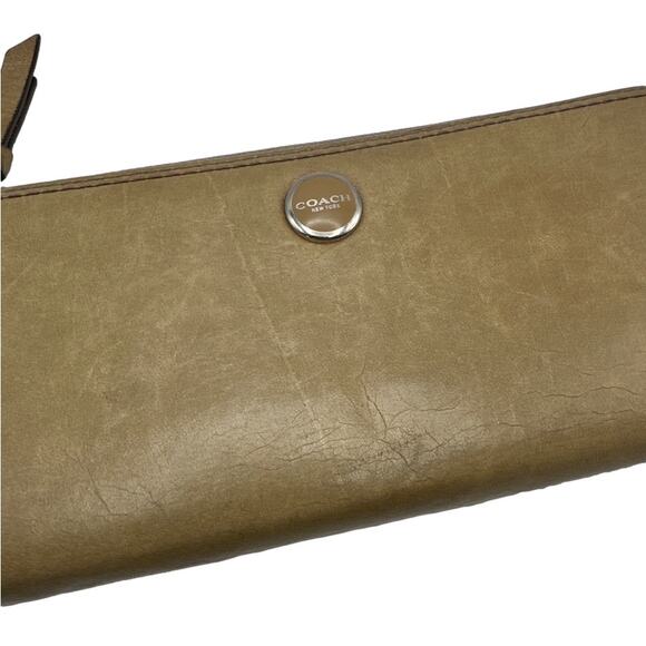 y2k COACH Legacy Zip Around Wallet - Picture 3 of 7